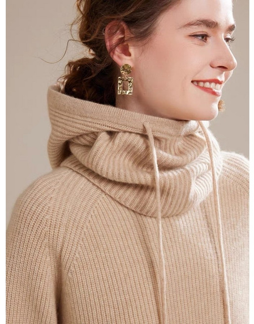 캐시미어바라클라바 캐시미어 후드넥워머