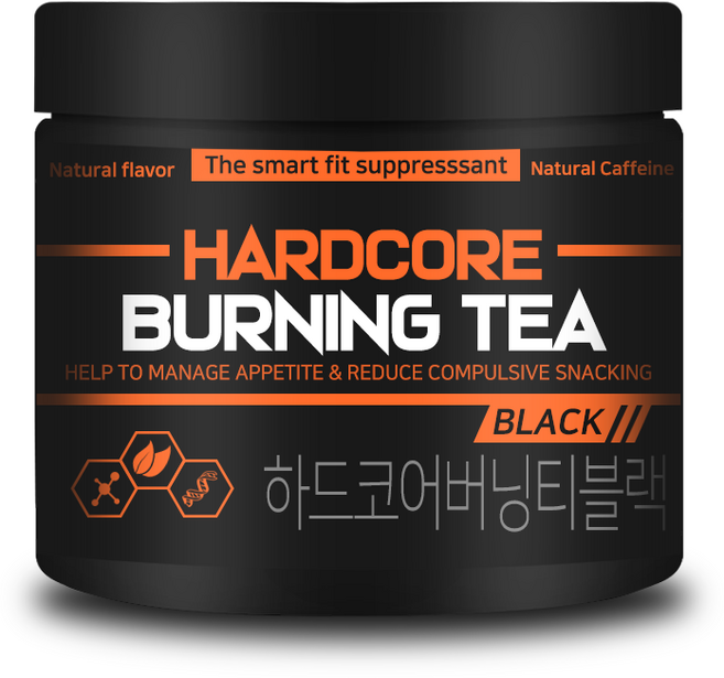 뉴트리션팩토리 하드코어버닝티블랙 카테킨 카르니틴 다이어트식품 붓기빠지는차, 2개