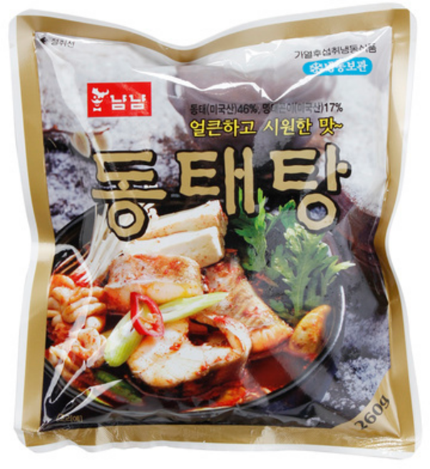 남양 동태탕 (260g) 즉석식품 간편요리, 260g, 6개