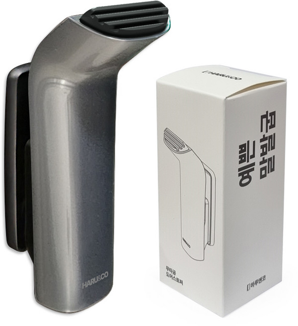 하루앤코 무타공 도어스토퍼 현관문 말발굽 스토퍼, 미스틱 실버, 1세트