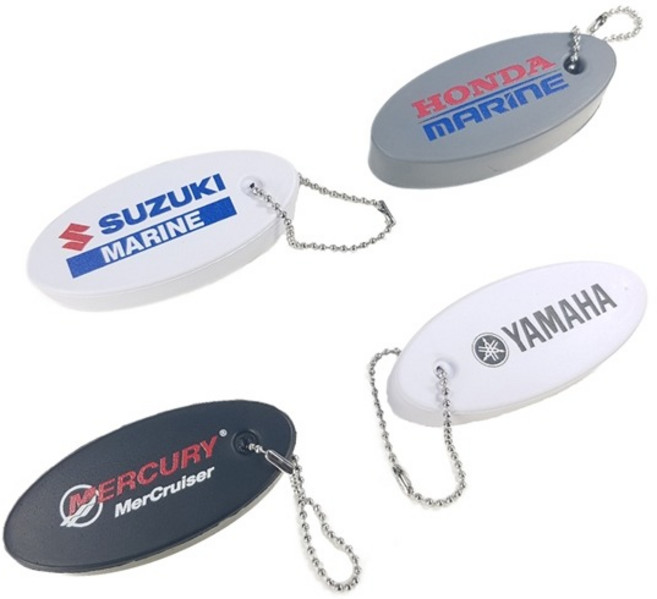 선외기 플로팅키링 4종 야마하 스즈키 혼다 머큐리 물에뜨는 열쇠고리