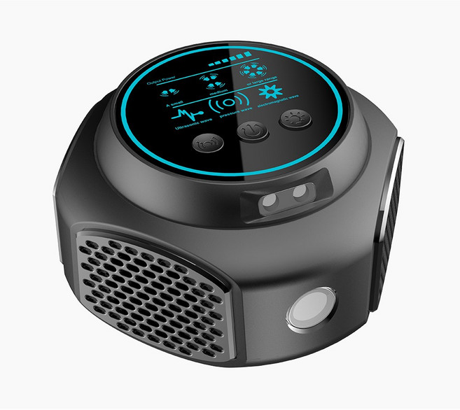 CIMISA 초음파 벌레 해충퇴치기 소멸 쥐 바퀴벌레 좀벌레 해충 모기 개미 좀벌레, 블랙