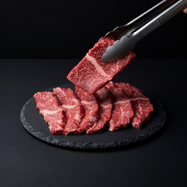 미국산 초이스 냉장 소고기 토시살 구이용 케이미트, 5개, 300g
