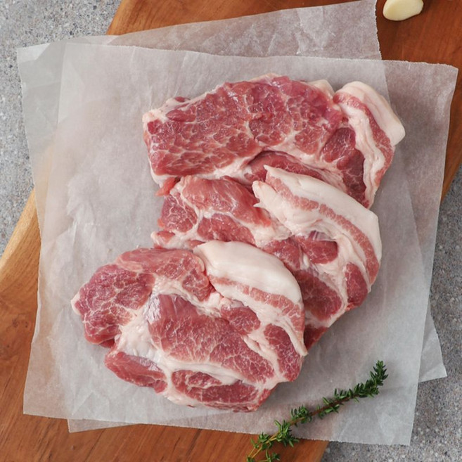 보성녹돈 한돈 목살, 1개