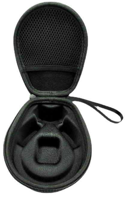 골전도 헤드셋 충격방지 휴대용 이어폰 보호수납백, 01 Black