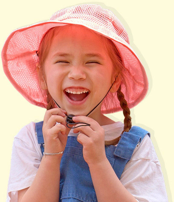 메쉬썬햇 아기모자 키즈모자 유아버킷햇 유아여름모자 여아모자 맘커플룩