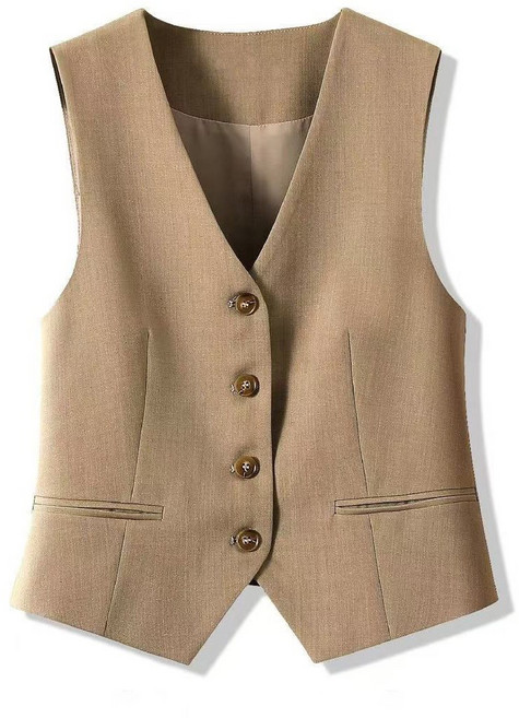 여성용 정장조끼 슬림핏 숏조끼 베스트 뉴타임즈 Women's Vest