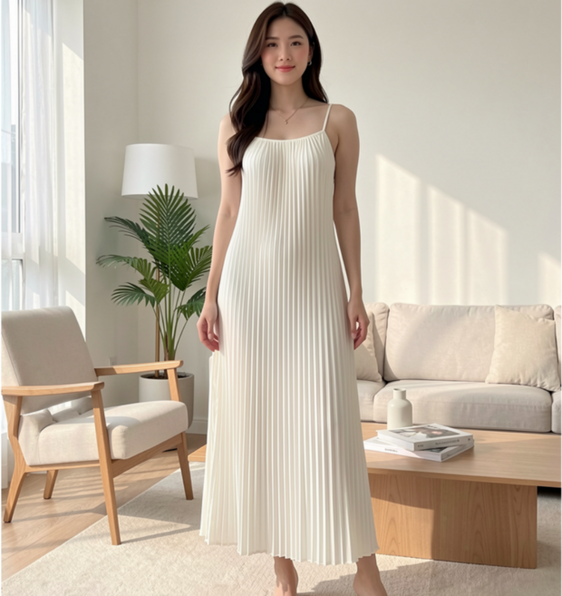 테라비브 여성 롱 원피스 여름용