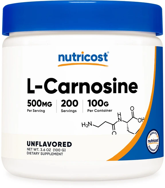 뉴트리코스트 L-카르노신 파우더 500mg 200회분 100g, 1개 - 쿠팡