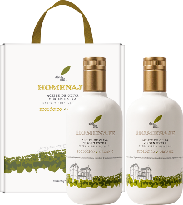알카라올리바 유기농 엑스트라 버진 올리브유 세트 (500ml*2병), 2개, 500ml