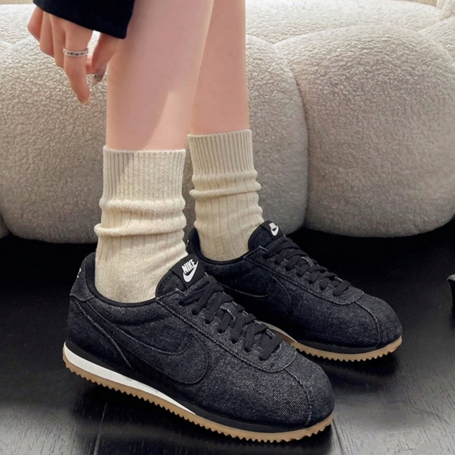 나이키 여성 운동화 코르테즈 TXT 러닝화 스니커즈 데님 신발