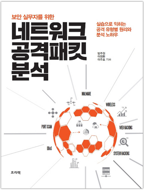 보안 실무자를 위한 네트워크 공격 패킷 분석 (마스크제공), 단품