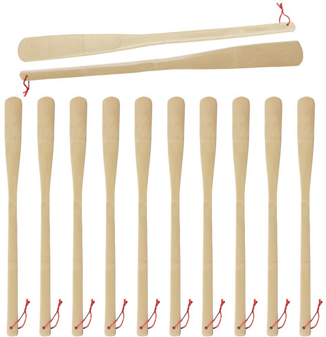 [10개 묶음] (대나무 구두주걱 A타입 10P ) 롱 구두 구두헤라 하이힐 신발 운동화 주걱, 10개