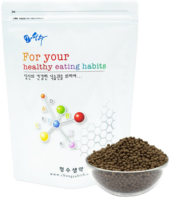 청수생약 국산 어성초환, 500g, 2개