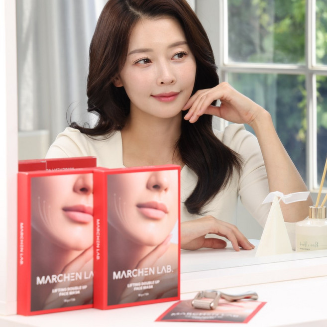 [TV홈쇼핑정품 찜케어] 쫙쫙 롤러 탱탱 마스크 미백 주름개선 리프팅 콜라겐 마스크팩, 7개, 7개입