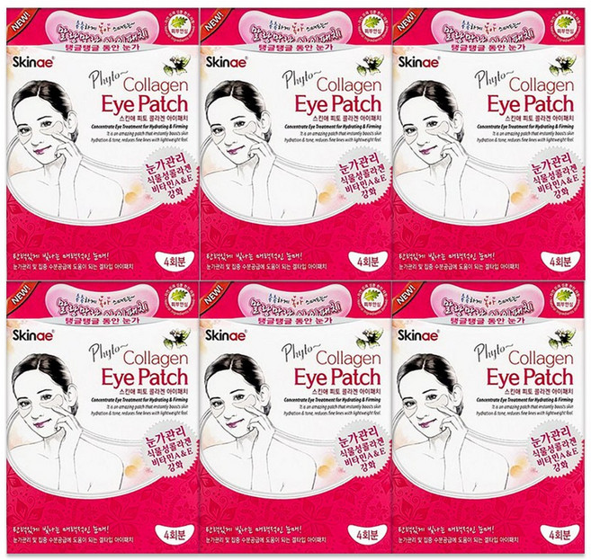 해호 마나술 스킨애 피토 콜라겐 아이패치 4회분, 4개입, 6개