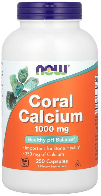 나우푸드 코랄 칼슘 1000mg 베지 캡슐, 250정, 1개
