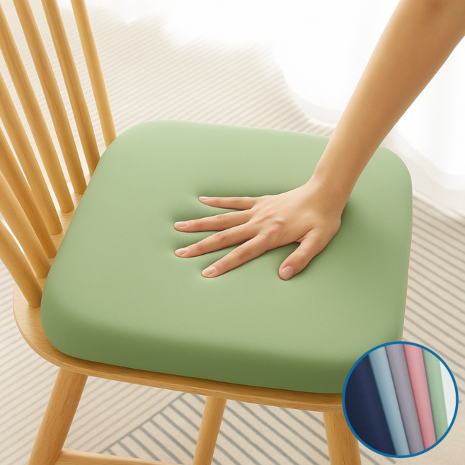 일상담다 하루종일 편한 체중분산 메모리폼 방석, 그린