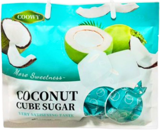 베트남 쿠위 큐브 코코넛젤 COOWY COCONUT CUBE, 1개, 320g