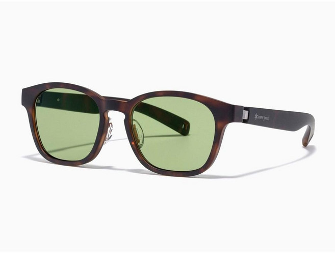 스노우피크 X JINS 남녀공용 자외선차단 세련된 선글라스 UGF-25S-076-86