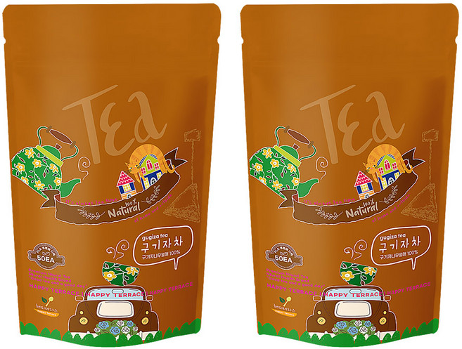 해피테라스 청양 구기자차, 50개입