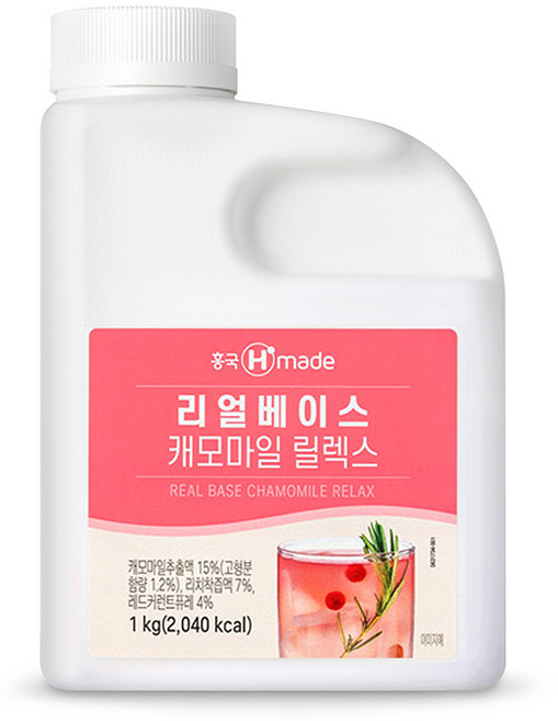 흥국 리얼베이스 캐모마일릴렉스 1kg (아이스박스 배송), 아이스박스 배송, 6개, 1L