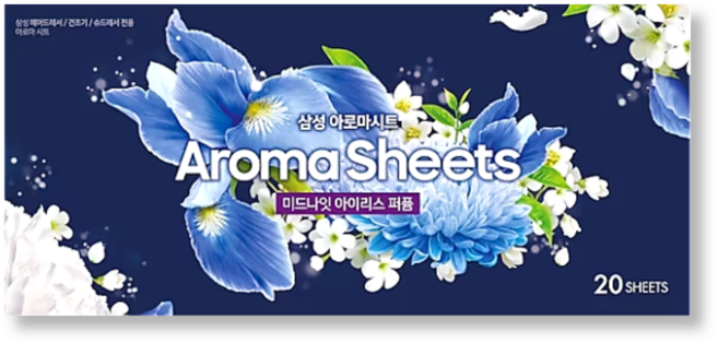 삼성전자 에어드레서용 아로마시트 미드나잇 아이리스 퍼퓸, DF-AS1, 1개