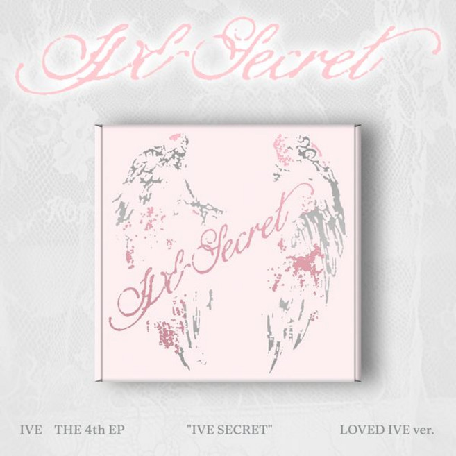 아이브 시크릿 미니4집 EP앨범 일반반 포토북 버전 IVE SECRET, LOVED IVE (한정)