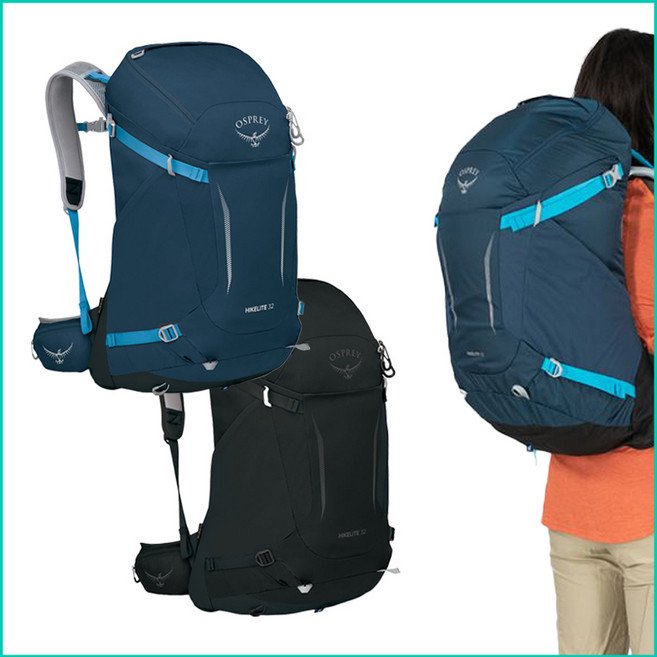 오스프리 하이클라이트 32L 데일리 가방 등산 배낭 백팩 OPC1ABH119, L, BLACK