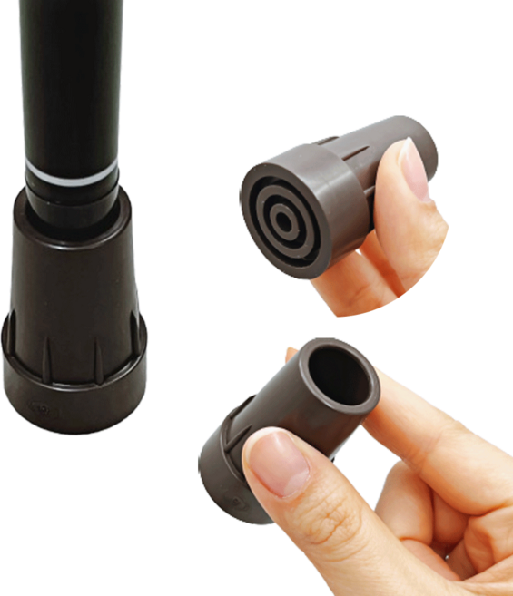 15mm 지팡이용 고무캡 고무패킹 리필용, 1개