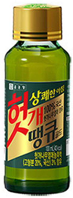 종근당 헛개 땡큐 골드 숙취해소음료, 10개, 100ml