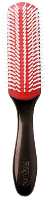 덴맨 헤어 브러쉬 헤어빗 볼륨 여행 휴대용 머리빗 단발 헤어 DENMAN D3, 브라운, 1개