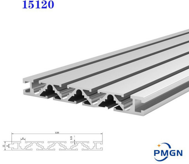 15120 알루미늄 프로파일 압출 합금 CNC 부품 DIY 3D 프린터용 양극산화 선형 레일 6063-T5 1-1000mm 길이 15x120mm, [03] 250mm, [01] 15120