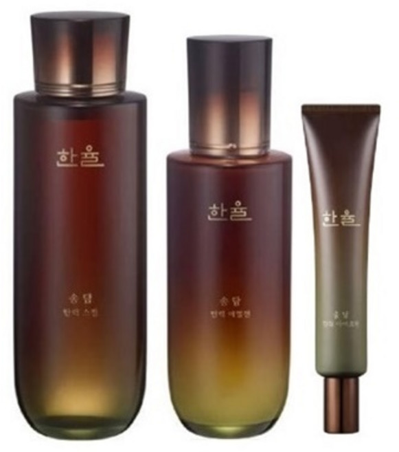 한율 송담 탄력 3종(스킨150ml+에멀젼125ml+아이크림), 1세트
