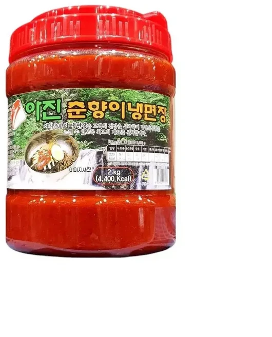 춘향이 냉면장 2KG 냉면장 냉면비빔장 냉면양념장 냉면다데기 액상소스, 1개