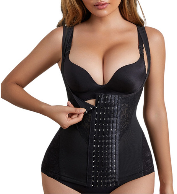 겔로벨 압박 진짜 똥배 차단 올인원 메쉬 몸매보정 흉곽 코르셋 복대 바디쉐이퍼 뱃살 허리 보정 속옷 거들 산후 산전