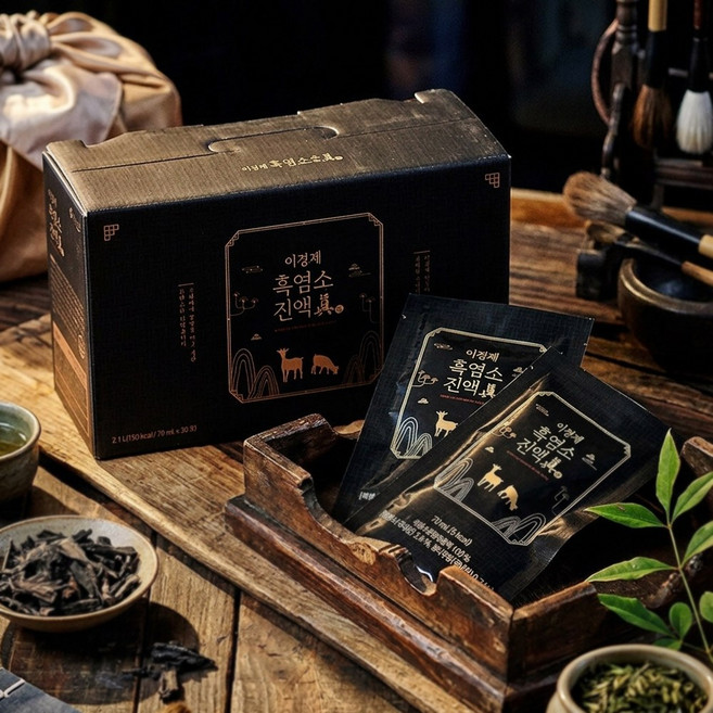 이경제 흑염소진액 진 리뉴얼, 70ml, 60개