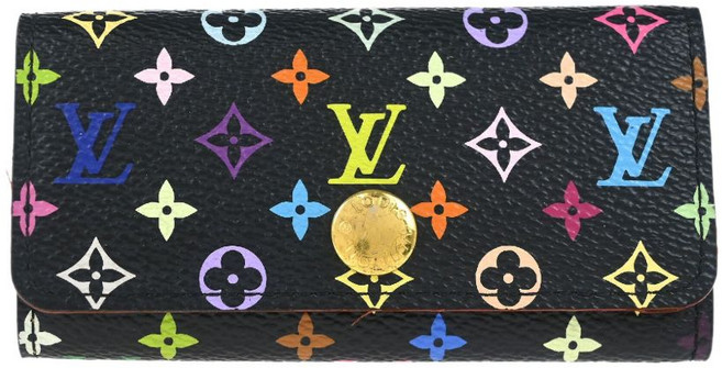 루이 비통 중고 X 무라카미 다카시 2007 4 키홀더