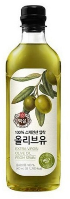 백설 스페인산 압착 올리브유, 500ml, 9개
