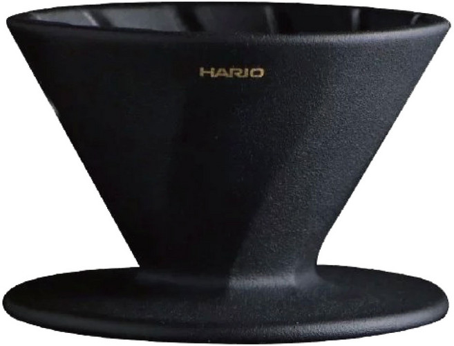 HARIO 阿爾法01 黑曜釉版 ADC-01-B, 1個, 濾杯, 240ml