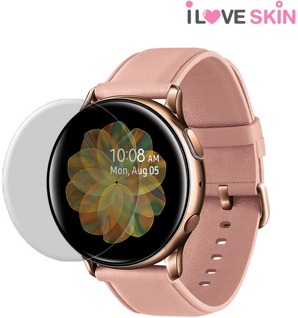 갤럭시워치 액티브2 40mm 44mm 기스복원 풀커버 액정보호필름 3매, 지문방지