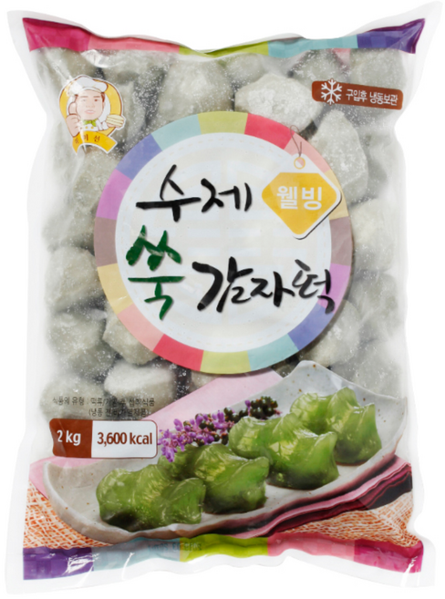 바우네 수제쑥감자떡, 12개, 2kg