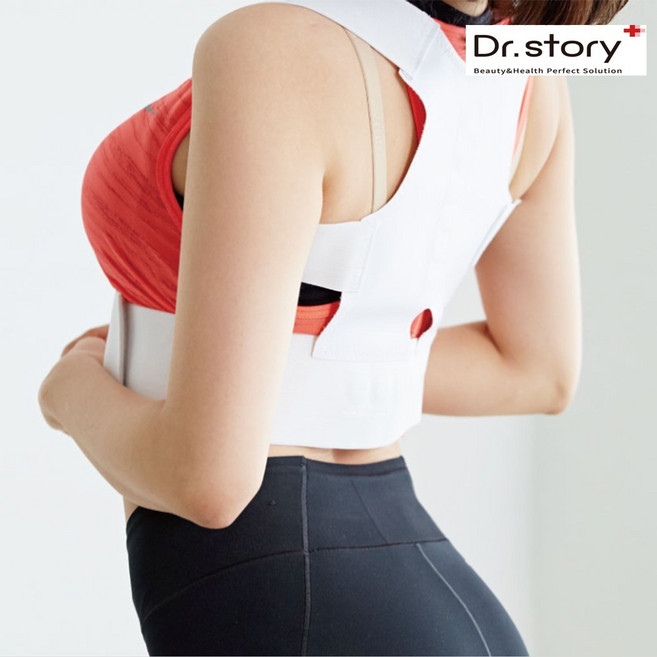 닥터스토리 밸런스밴드 바른자세 자세교정 어깨숄더 여성용, 1개