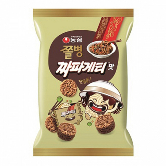 농심 쫄병 짜파게티맛 77gx15개+사은품, 77g, 15개