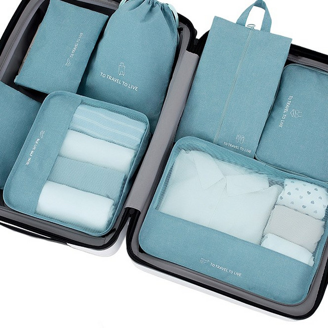 두리앤고 모던 트래블 파우치 7종 세트 여행용