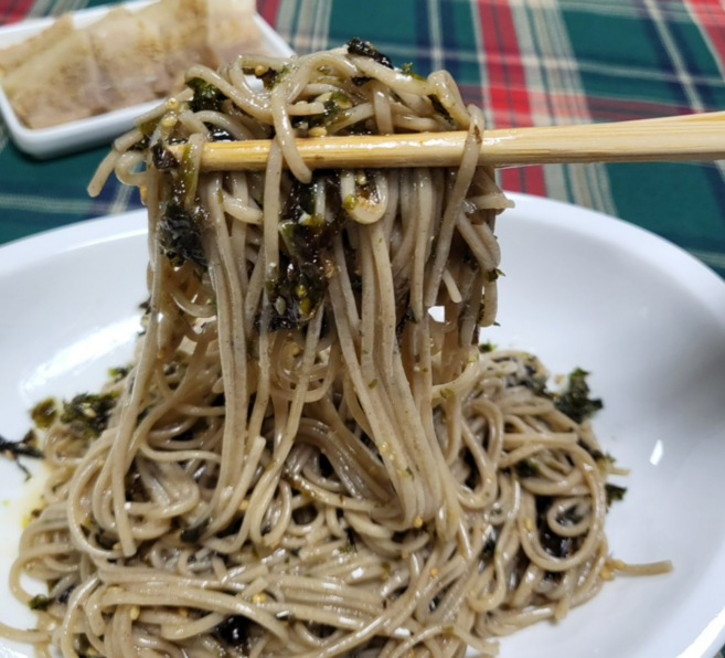 국내산 천일염 강원도 평창 봉평메밀 들기름 막국수 2세트 총672g, 2개, 336g