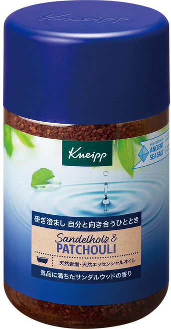 쿠나이프(Kneipp) 목욕 소금 850g 입욕제 샌들우드의 향기, 1개