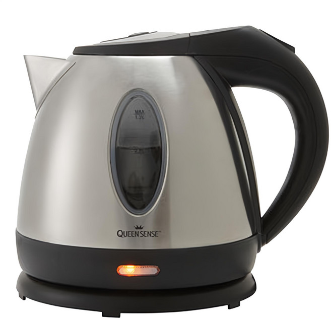 퀸센스 스테인레스 무선주전자, QS-SL12