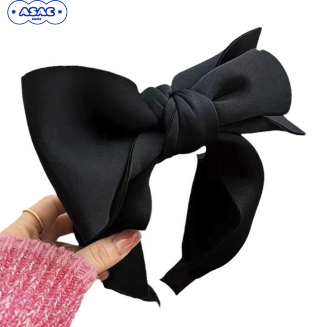 대왕 리본 머리띠 머리끈 선물 20cm 아삭스퀘어