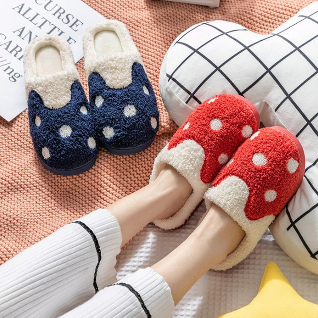 소풍 털실내화 보글독